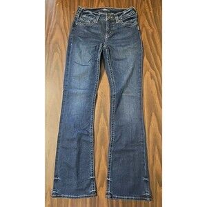 SILVER JEANS AIKO Slim Boot Womens 26/31 DaRK WASH G1